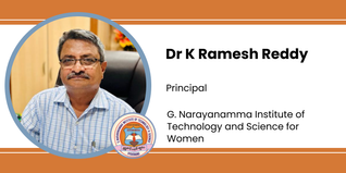 G. Narayanamma Institute of Technology and Science for Women, Principal: Dr K Ramesh Reddy Interview